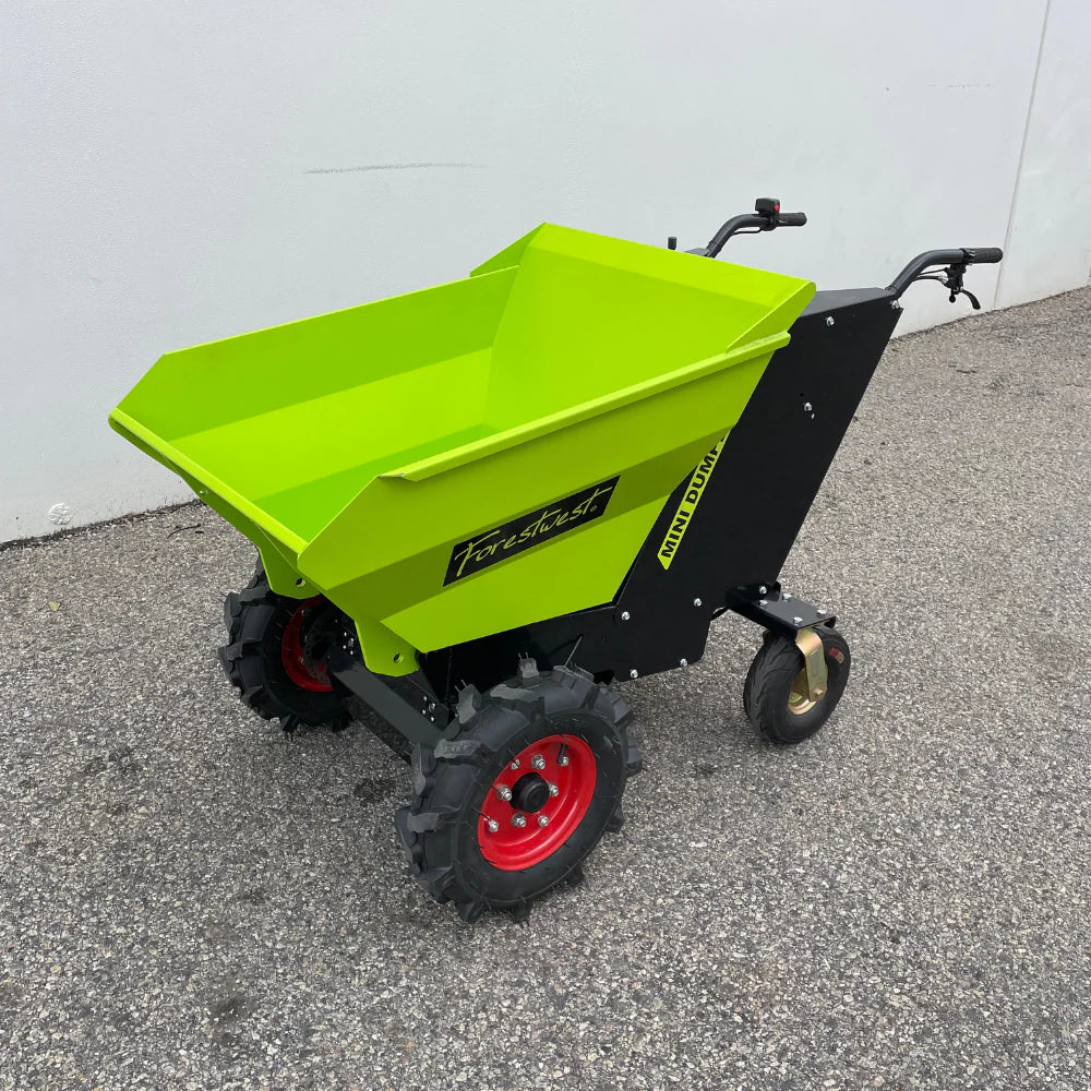 Forestwest 300KG Battery Powered Wheelbarrow, Mini Dumper Automatic Tip BM11100