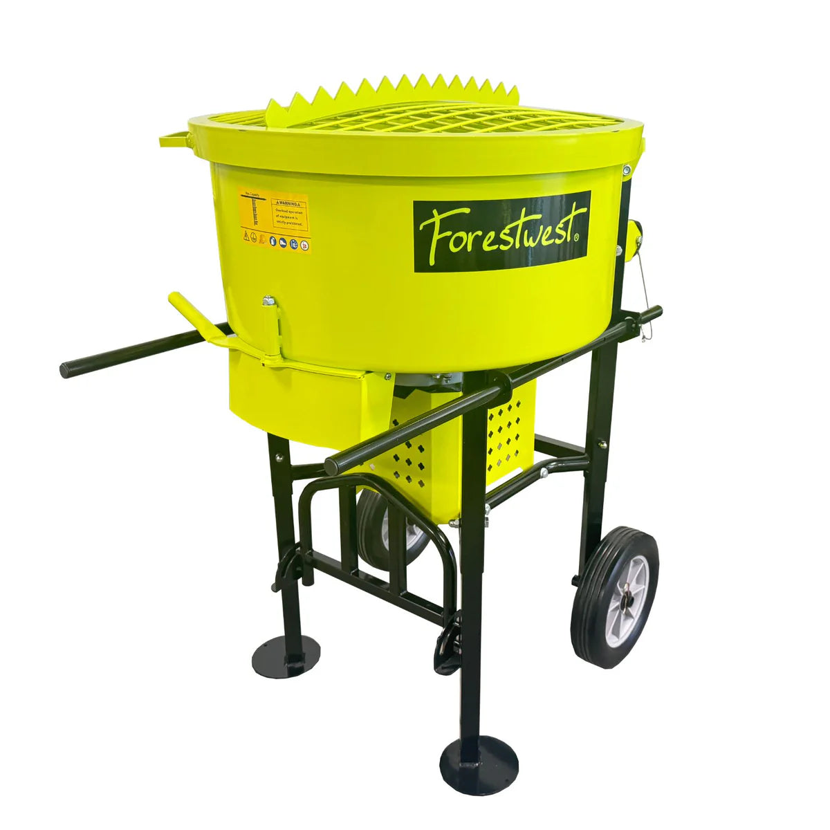 120L Portable Mortar Mixer 2000W, Maintenance Free Gearbox BM678